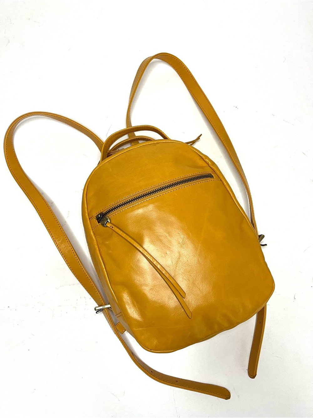 Hobo Hogan Mini Backpack in Mustard Yellow